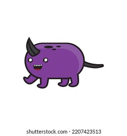 illustration vector graphic of animal doodle cartoon.