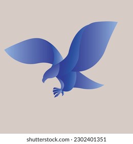 ilustración vectorial gráfico del animal en geométrico perfecto para el fondo y el fondo o banner de diseño 