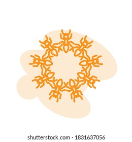 Illustration Vector graphic of ant icon template