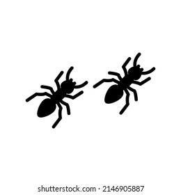 
Ilustración Gráfico vectorial del icono de la hormiga 