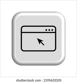 Illustration Vector graphic of app icon. Fit for website, browser, interface etc.
