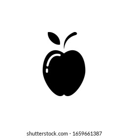 illustration vector graphic of apple icon. perfect for pattern objects design, any design element and any purposes.