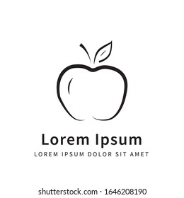 Illustration vector graphic of Apple. Perfect for Agriculture Business Logo Template