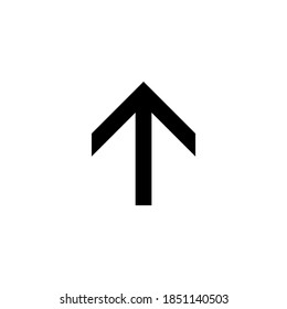  illustration vector graphic of up arrow icon