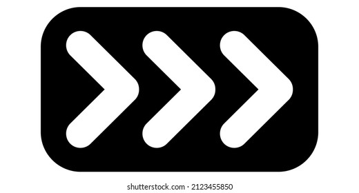 Illustration Vektorgrafik des Pfeilsymbol.