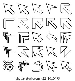Illustration Vector Graphic of Arrow icon