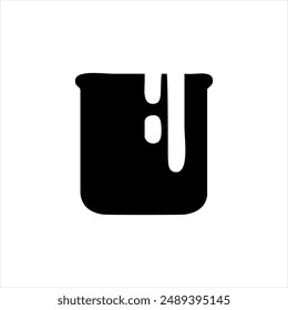 Illustration Vektorgrafik Grafik von Kunst und Tools Icon, Schwarz-Weiß