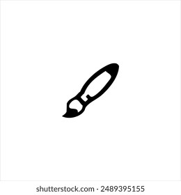 Illustration vector graphic of art and tools icon, black and white