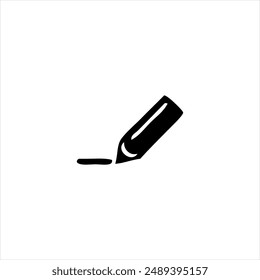 Illustration vector graphic of art and tools icon, black and white