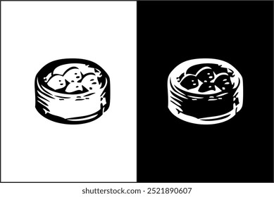 Illustration vector graphic of asian food icon