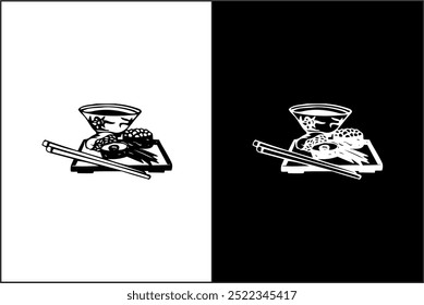 Illustration vector graphic of asian food icon