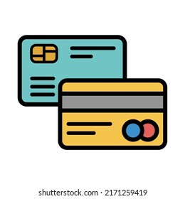 Ilustración Vector Gráfico de Atm, tarjeta, icono de crédito