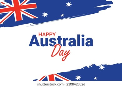 Illustration vector graphic of Australia Day. The illustration is Suitable for banners, flyers, stickers, Card, etc.