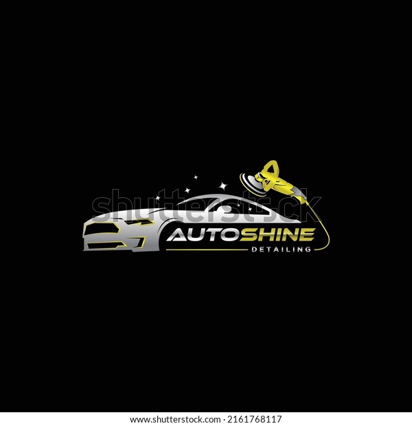 Illustration vector graphic of auto detailing
servis logo design
template