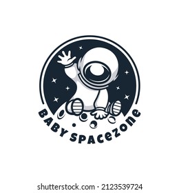 Gráfico vectorial de ilustración de zona de bebé, bueno para diseño de logotipo