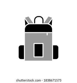 Ilustración Gráfico vectorial del icono de la mochila