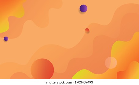 Illustration vector graphic of background abstract orange bubble.
Good for banners presentations, flyers, posters and invitations, Card, Book Illustration, landing page.