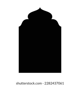 Ilustración vectorial gráfico de fondo con plantilla de cúpula de mezquita. estilo de diseño plano. adecuado para tarjetas de felicitación, estado de instagram, banners, folletos, etc. modelos de diseño vectorial