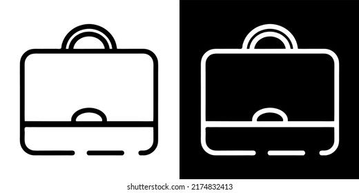 Illustration Vector Graphic of bag, briefcase, business icon