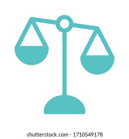 Ilustración vectorial gráfico del icono de equilibrio