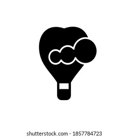 Illustration Vector graphic of balloon icon