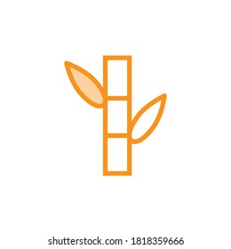 Illustration Vector graphic of bamboo icon. Fit for asian, japanese, decoration, nature etc.