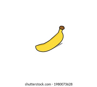 illustration vector graphic of banana