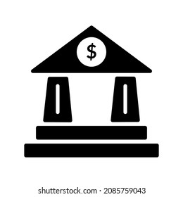 Illustration Vector Graphic of Bank icon