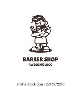 Illustration vector graphic of Barber Shop, good for logo design