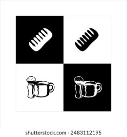 Illustration vector graphic of barber shop icon