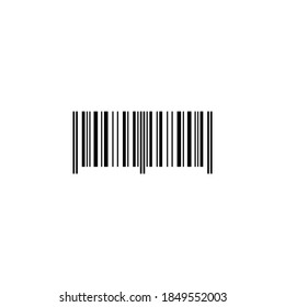 illustration vector graphic of barcode icon
