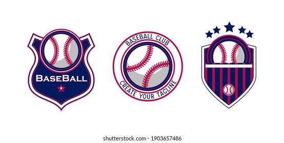Illustration vector graphic of Baseball logo. Retro Logo, Vintage Logo Design Template Inspiration