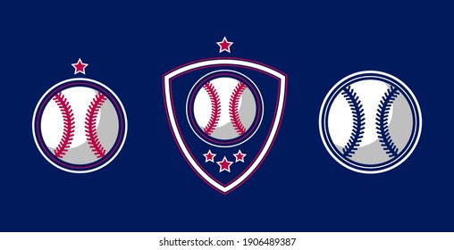 Illustration vector graphic of Baseball logo. Retro Logo, Vintage Logo Design Template Inspiration