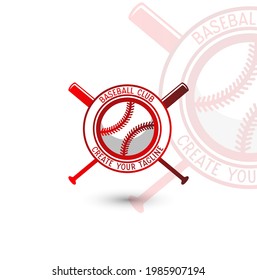 Illustration vector graphic of Baseball logo. Retro Logo, Vintage Logo Design Template Inspiration