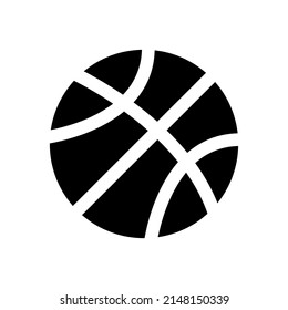 Illustration Vector graphic of basket ball icon. Fit for game, competition, play etc.
