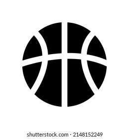 Illustration Vector graphic of basket ball icon. Fit for game, competition, play etc.
