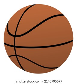 gráfico vectorial de ilustración para baloncesto