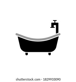 Illustration Vector graphic of bathtub icon