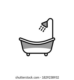 Illustration Vector graphic of bathup icon