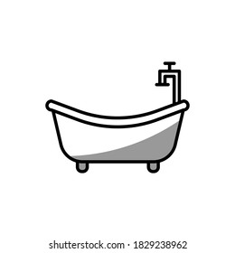 Illustration Vektorgrafik des Bathup-Symbols