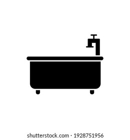 Ilustración Gráfico vectorial del icono de baño