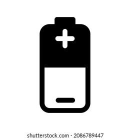 Illustration Vector graphic of battery icon. Fit for power, charge, alkaline, energy etc.