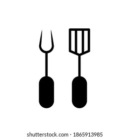 
Ilustración Gráfico vectorial del icono de la horquilla bbq