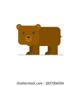 illustration vector graphic of bear