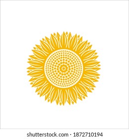 Illustration vector graphic of beautiful floral with sunflowers design template