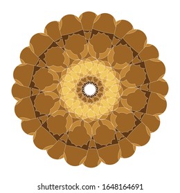 
illustration vector graphic of Beautiful Mandala, Patterned Design Element. vector illustration. fit for logo, icon or symbol, etc