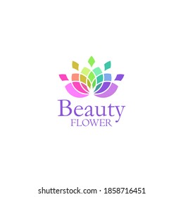 Illustration vector graphic of beauty flower logo. Design inspiration. Fit to your Business, product, etc