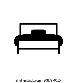 Vektorgrafik von Vektorgrafik des Bed-Symbols
