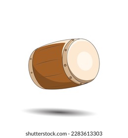 
Gráfico vectorial de ilustración de beduk con color marrón. diseño sencillo y plano. adecuado para folletos, tarjetas de felicitación, banners, etc., plantilla de diseño vectorial