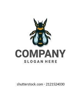 Illustration vector graphic of Bee, good for logo design